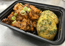 Load image into Gallery viewer, BBQ Chicken Burnt Ends w/ Smashed Potatoes *GF/DF