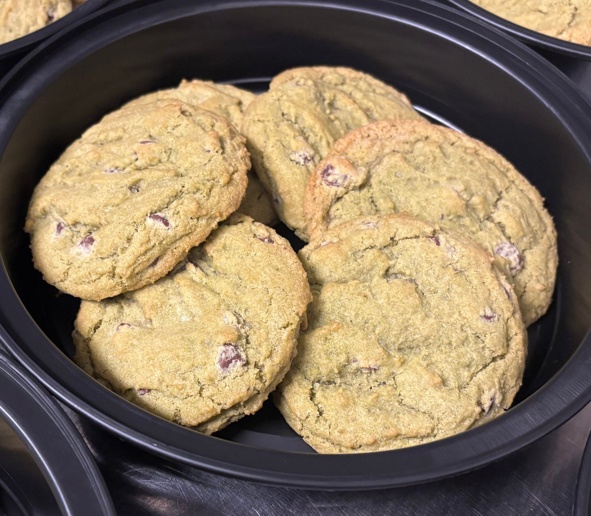 Matcha Chocolate Chip Cookies