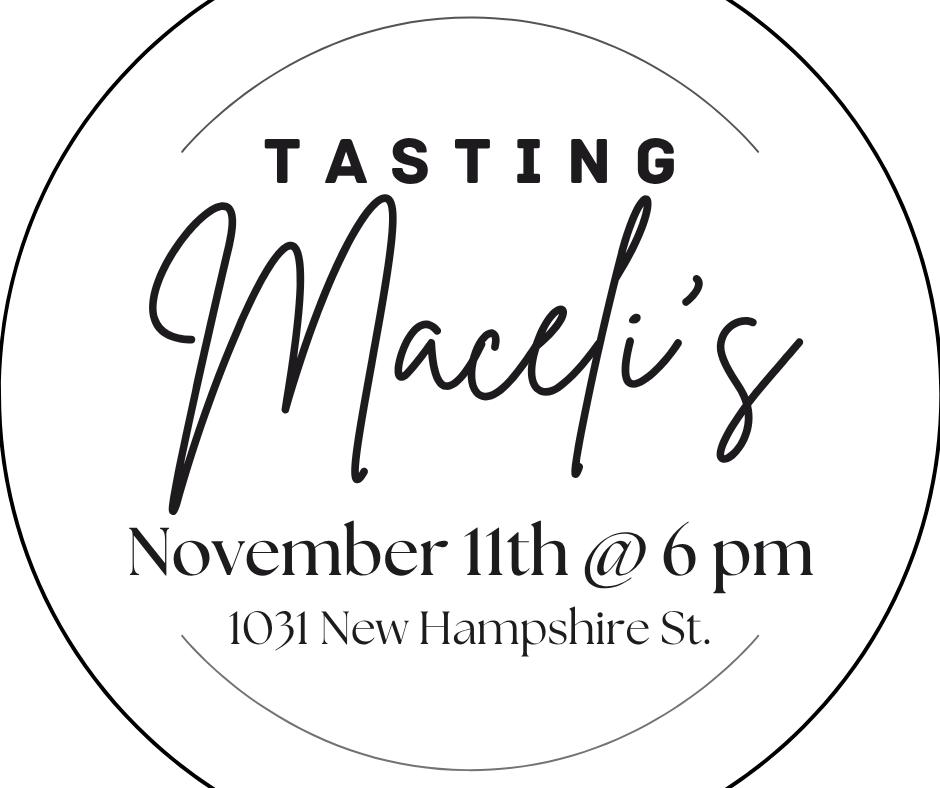 Tasting Ticket (November 11th)