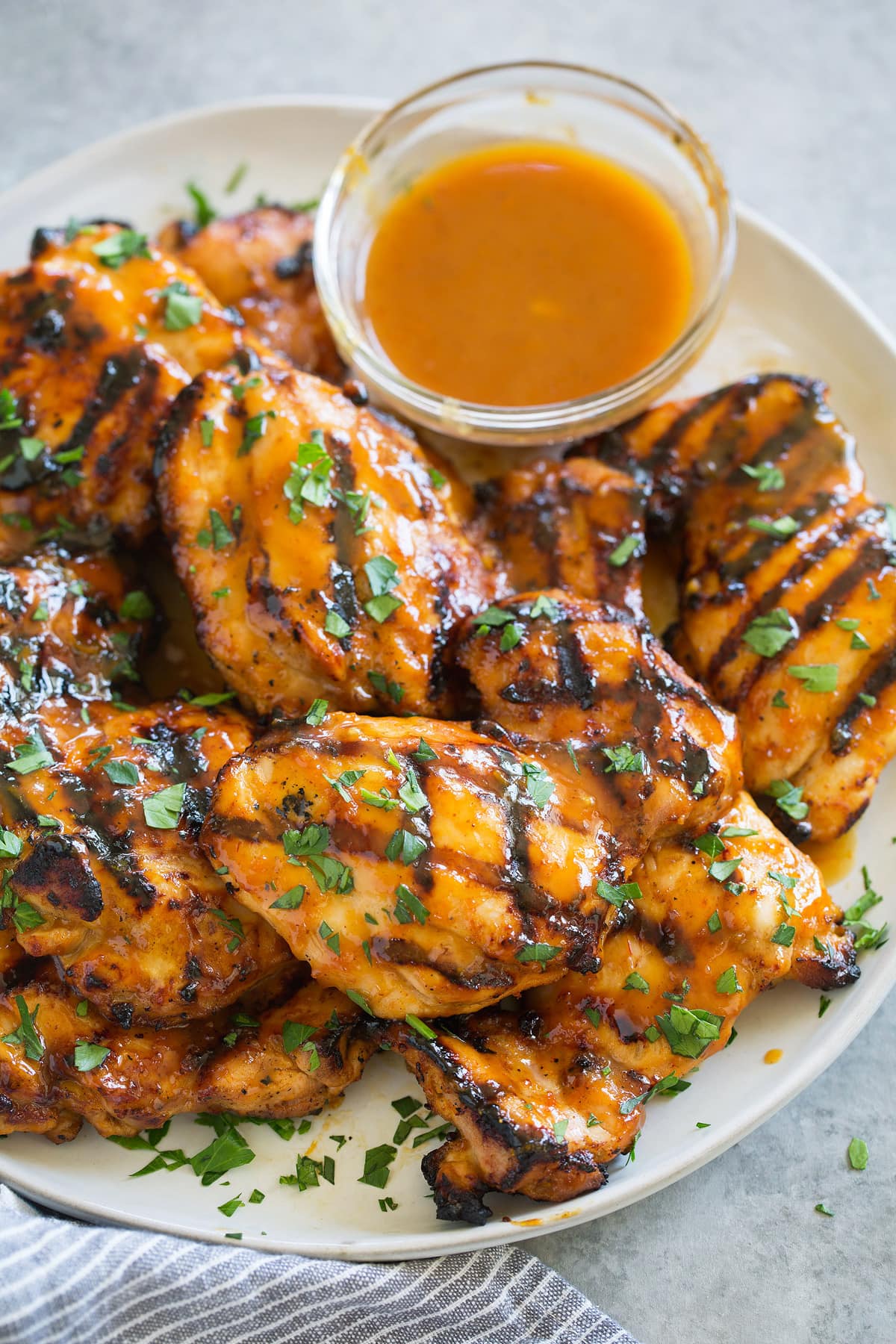 Grilled Orange Chicken w/ Citrus Garlic Rice *GF/DF
