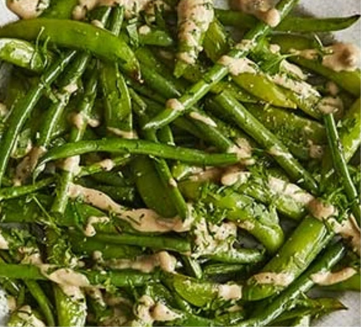 Roasted Green Beans with Snap Peas *GF/DF/V