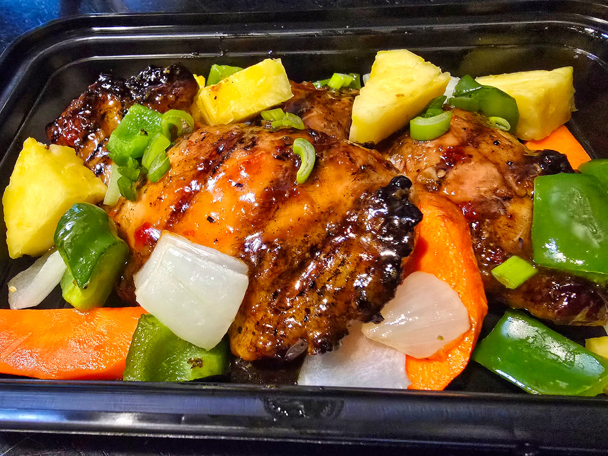 Grilled Sweet and Sour Chicken Thighs *GF/DF