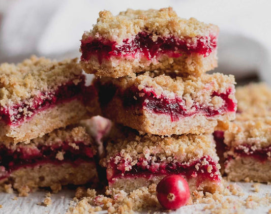 Cranberry Streusel Bars