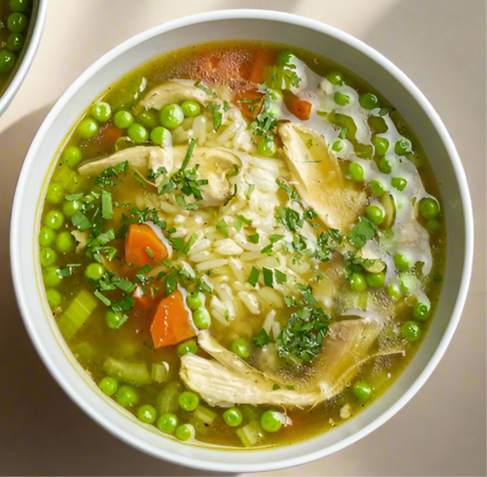Classic Chicken & Rice Soup *GF/DF