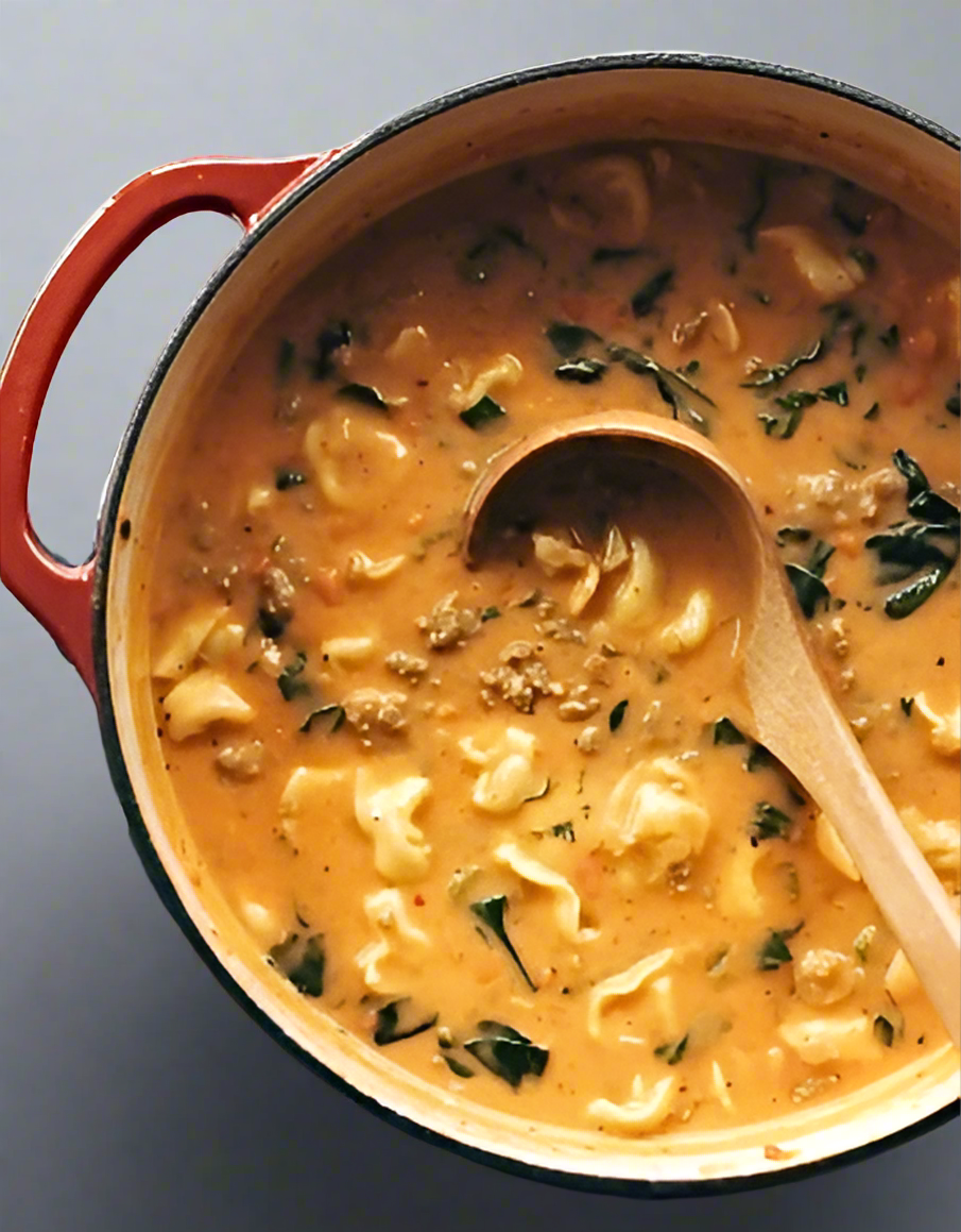 *New!* Creamy Tortellini Soup