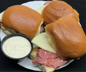 Pit Beef Sliders (3 Sliders)