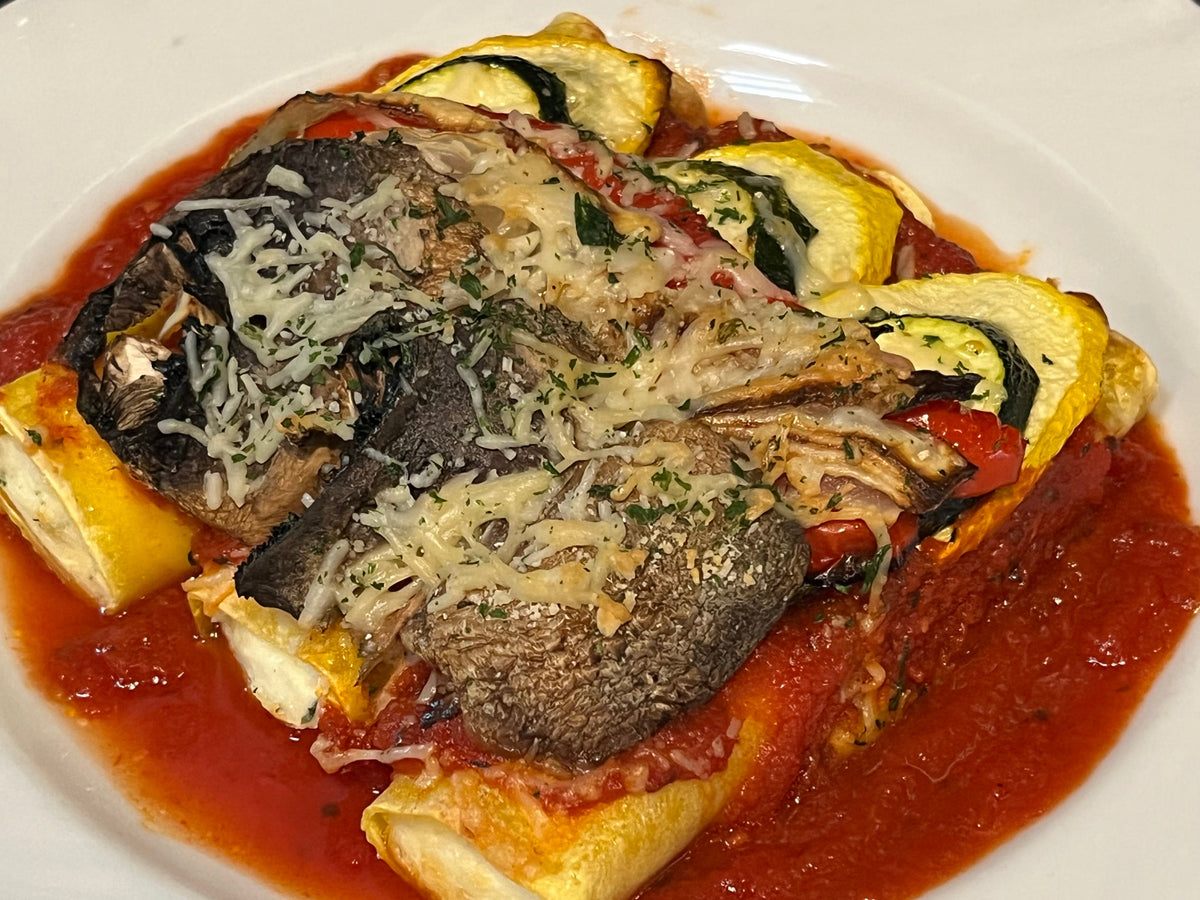 Ratatouille Manicotti *Vegetarian