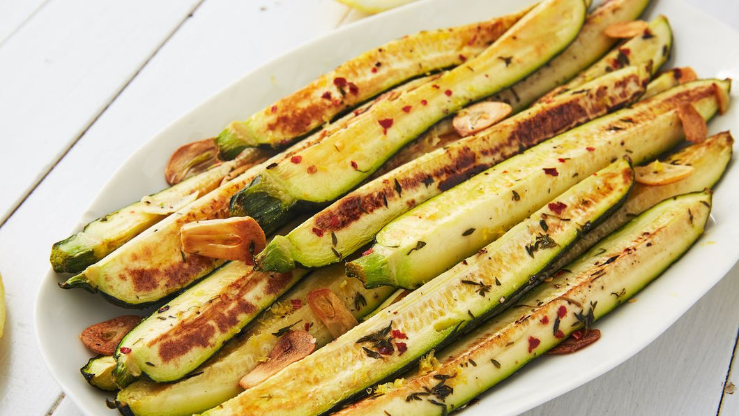 Marinated Grilled Zucchini *GF/DF/V