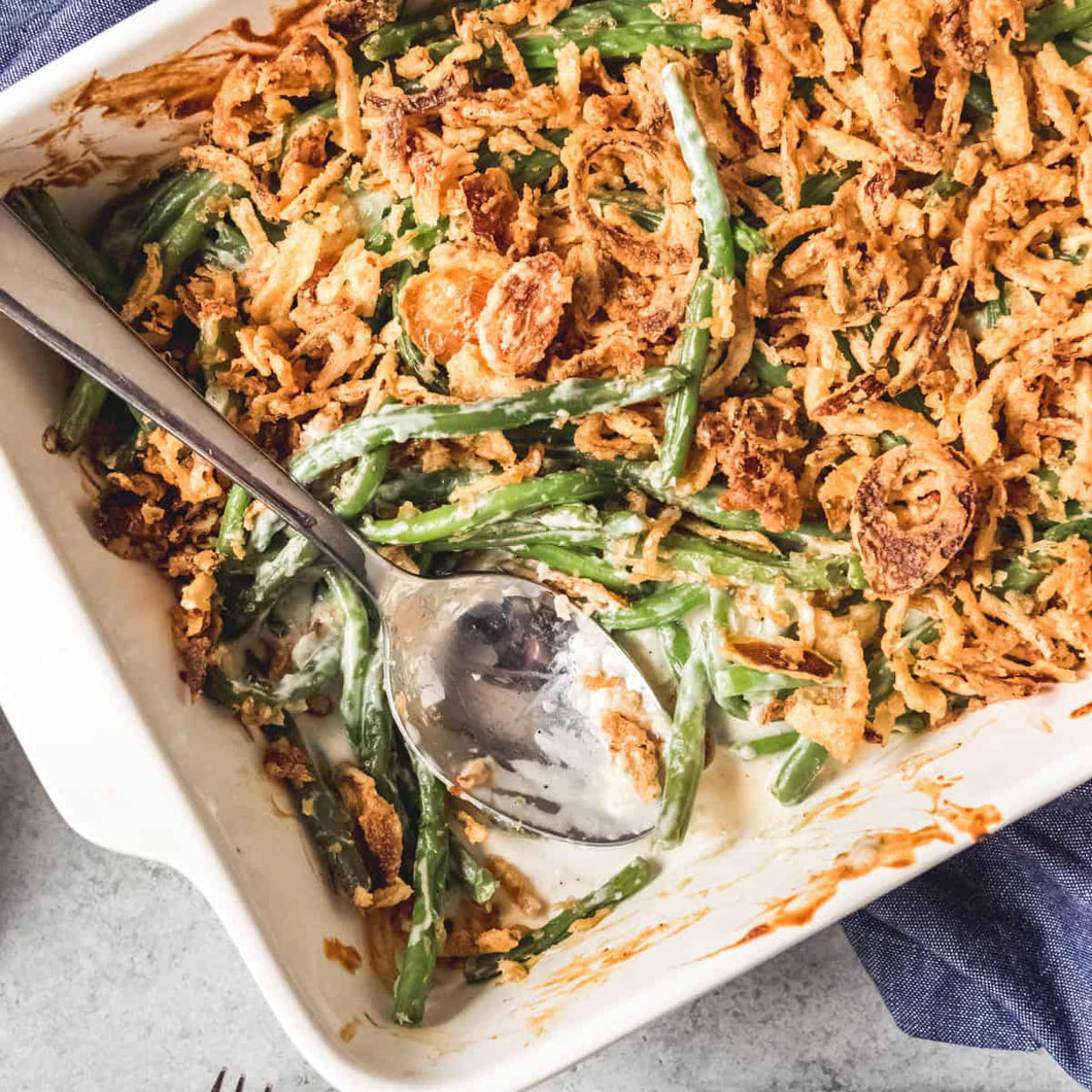 Green Bean Casserole for Two to Three *Vegetarian