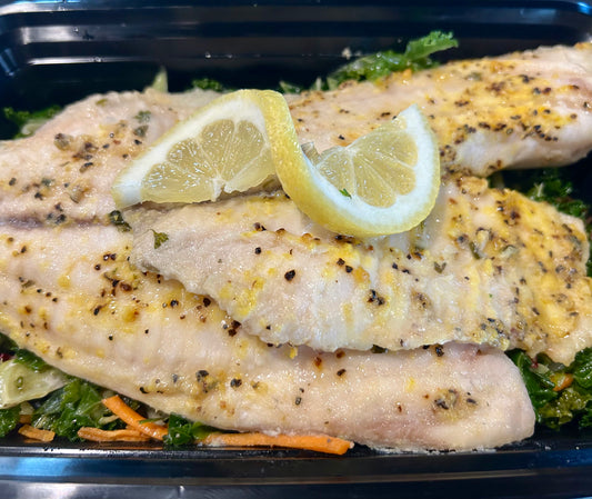 Butter Lemon Pepper Tilapia *GF