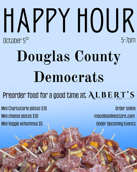 10/5 Douglas County Democrats Happy Hour