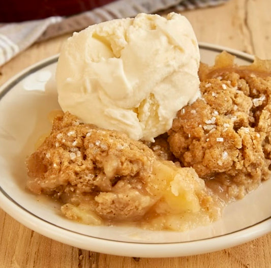🍂 Fall Special! Autumn Spiced Pear Cobbler 🍂