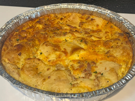 Bacon Cheddar Strata