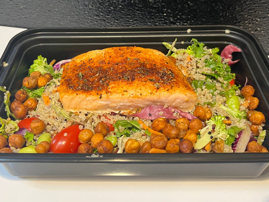 Salmon Quinoa Protein Bowl *GF/DF