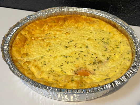 Smoked Salmon Quiche