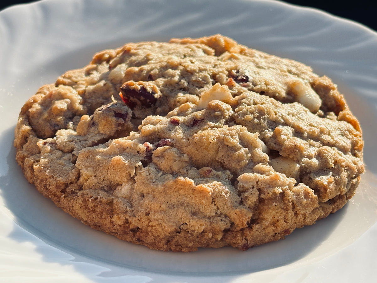 Cranberry White Chocolate Oatmeal Cookies