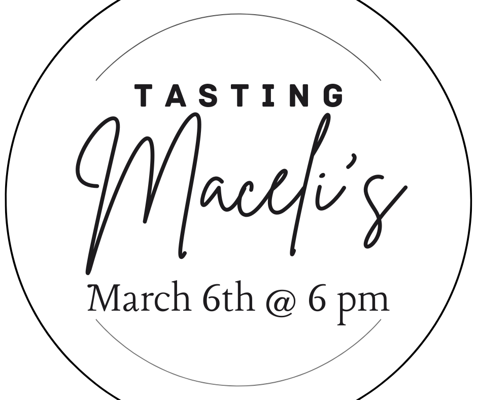 March 6th Tasting