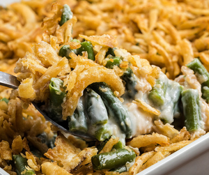 Green Bean Casserole for Two to Three *Vegetarian