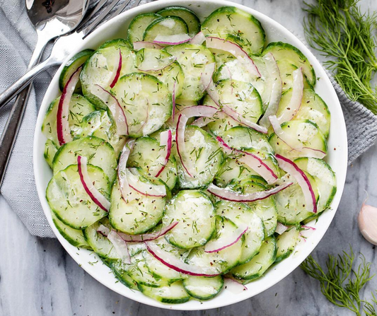 Oktoberfest Special! German Cucumber Salad *GF/DF