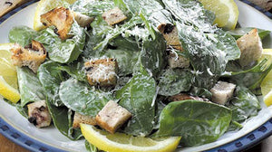 Spinach Caesar Salad